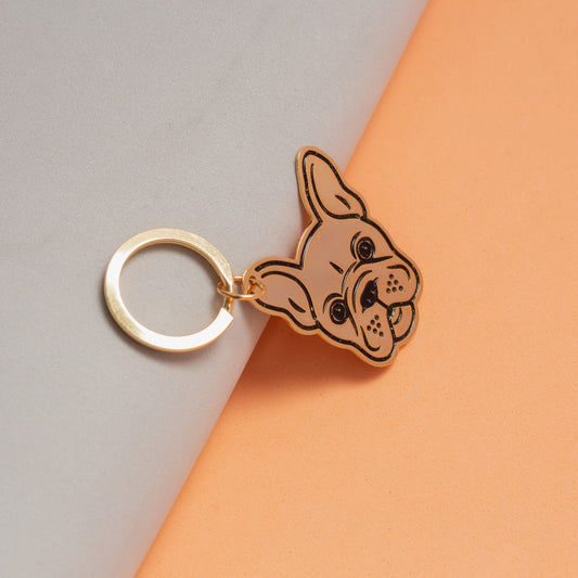 Llavero Frenchie Fawn