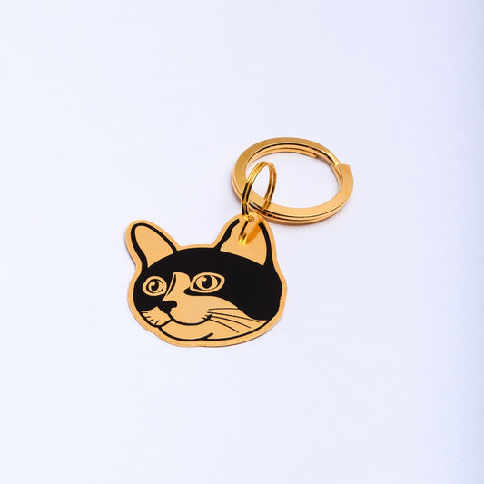 Llavero Gato perfil